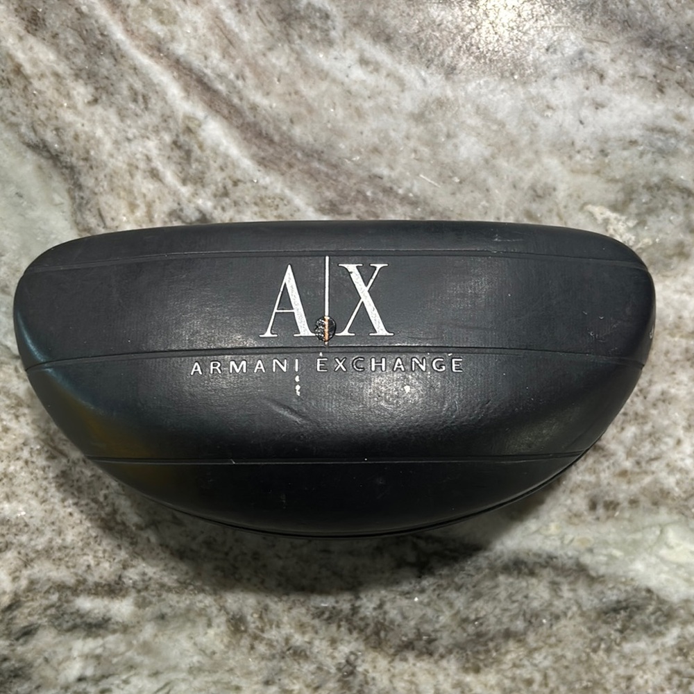 Armani Exchange Black Sunglasses Case